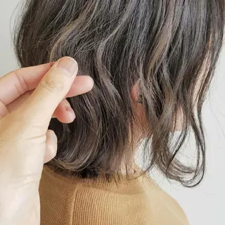 ミディアム カラー パーマ iplus✴ まつげ、眉毛、耳つぼのマツエク・マツパデザイン