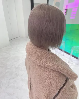 ショート カラー 💗🤍透明感カラー 🤍💗kanonのヘアスタイル
