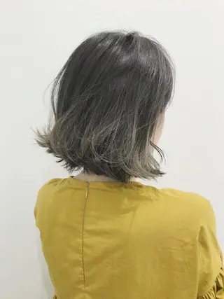 カラー パーマ ヘアアレンジ mihoko/ ニュアンスパーマのヘアスタイル