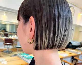 ショート カラー Bob &髪質改善 NEMOTOのヘアスタイル