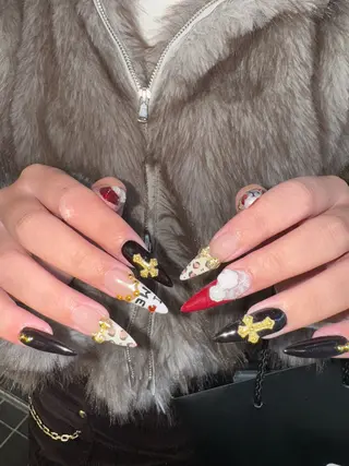 ネイル MITSUKI🪡 海外/個性派/ロングのネイルデザイン