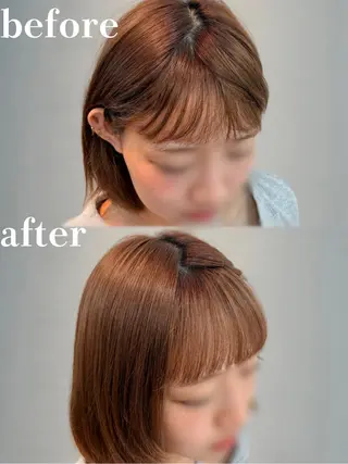 《髪質改善 UN BLEACH》のヘアスタイル