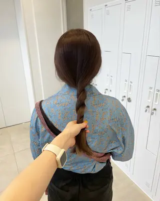 ミディアム 東京の技術を 京都で✂︎🕊️💖のヘアスタイル