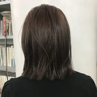 ミディアム 山下颯羽 /ワンカラーのヘアスタイル