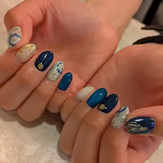 ネイル ジェヌインネイル 河内のネイルデザイン