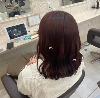 カラー 原田 雪花凜のヘアスタイル