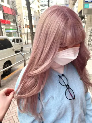 ロング カラー yuuna/ ハッシュカット🎀のヘアスタイル