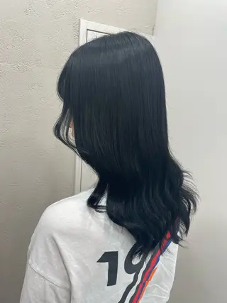 セミロング カラー 💐宮坂 歩💐のヘアスタイル