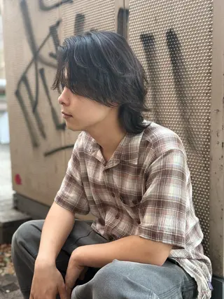 パーマ メンズ メンズ特化美容師/栄 /本間さつきのヘアスタイル