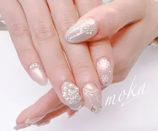 ネイル 胡蝶蘭レディースサロ ンNailMOKAのネイルデザイン