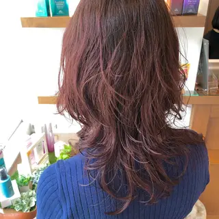 セミロング カラー Luana梅田/ RIKAのヘアスタイル