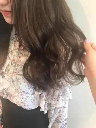 ロング カラー knock【ノック】所属・烏丸韓国ヘア🇰🇷 ayaka🎀のヘアスタイル