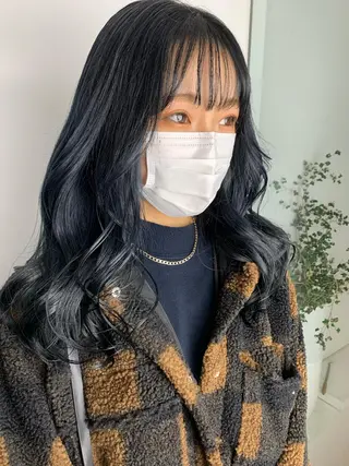 ロング カラー 【韓国ヘア・ネイル】 HINATA🍒のネイルデザイン