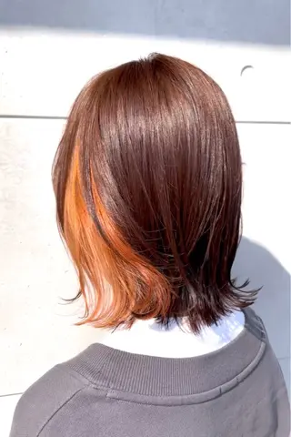 ミディアム カラー GRANDEUR焼津 /森田まゆ🎀のヘアスタイル