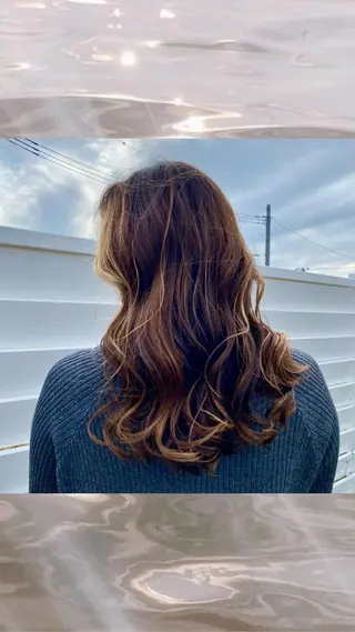 ヘアアレンジ HIROKO / 透明感暖色カラー🎀のヘアスタイル