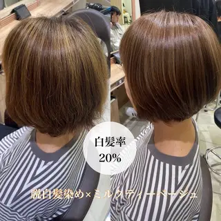 ショート カラー 寺内 紳悟のヘアスタイル