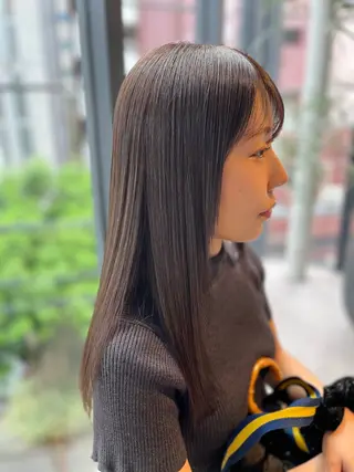 セミロング davin中目黒 KATOのヘアスタイル