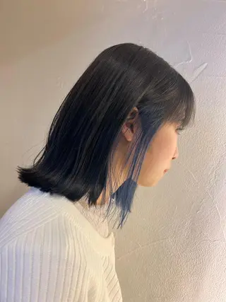 カラー 茅ヶ崎/ハイライト/ ハイトーン/関口実華のヘアスタイル