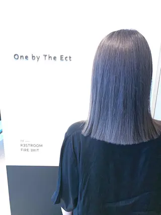 ミディアム 片山美穂 心斎橋・北堀江のヘアスタイル