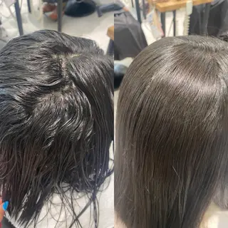 ミディアム 【髪質改善　艶髪】 布川　莉穂のヘアスタイル