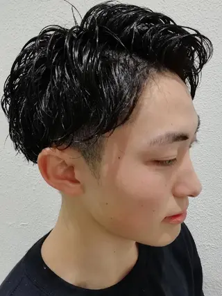 メンズ パーマ Ash 店長 木村 和人のヘアスタイル