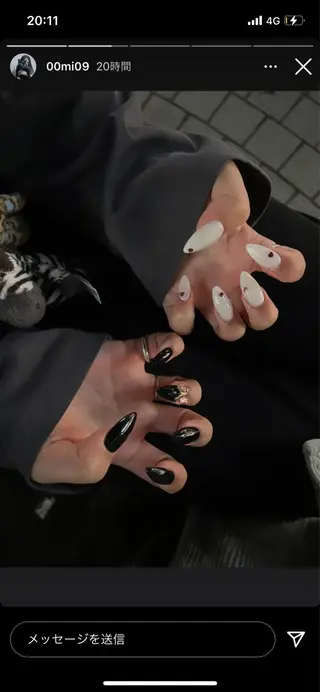 ネイル 知花 梨花のネイルデザイン