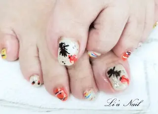 ネイル ヘアアレンジ Li'a  nailのネイルデザイン