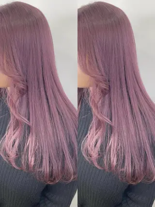 ロング 艶髪カラー🫧 髪質改善🪽萩原のヘアスタイル