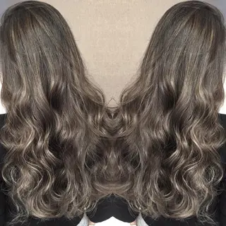 ロング カラー 井上 一平のヘアスタイル