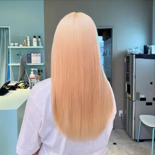 ロング カラー ブリーチカラー 🩵MIZUKIのヘアスタイル