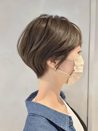 ショート EMANON銀座所属・ショート・ボブ✂️ 紅葉のヘアスタイル