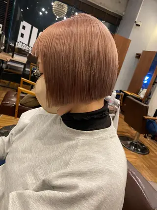 ショート カラー IRIE HAIR DESIGN所属・IRIE⚡️メンズ/ パーマ⚡️北川聖也のヘアスタイル