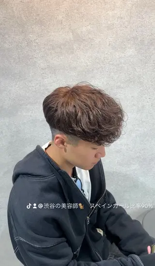 パーマ スペインカールパーマ 特化/しょうま🌟のヘアスタイル