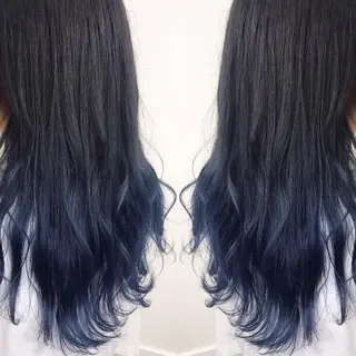 ロング カラー 柴田 祐輔のヘアスタイル
