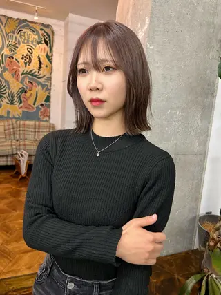 ミディアム 🫧透明感カラー🫧 ハシモトタケルのヘアスタイル