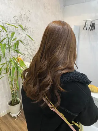 ロング GLOSS 心斎橋 山上のヘアスタイル