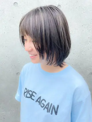 ショート カラー メンズパーマ メンズ特化ryoのヘアスタイル