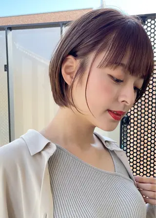 ショート イメチェンカット✂️ 錦糸町佐藤店長のヘアスタイル