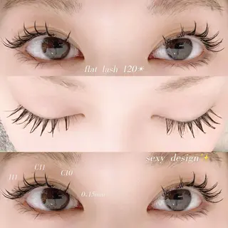 マツエク・マツパ Rinata所属・kaede 🐹のマツエク・マツパデザイン