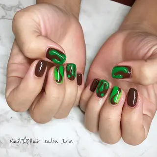 ネイル Hair salon Irie所属・與儀 知佳のネイルデザイン