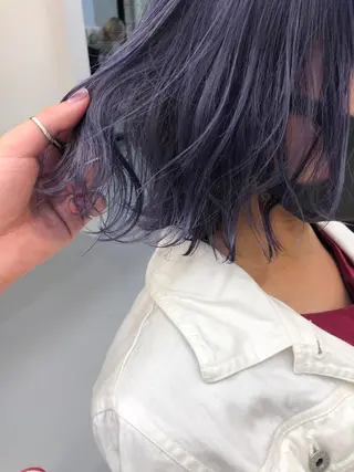 ミディアム 森本裕/オーナー/ スパイラルパーマのヘアスタイル