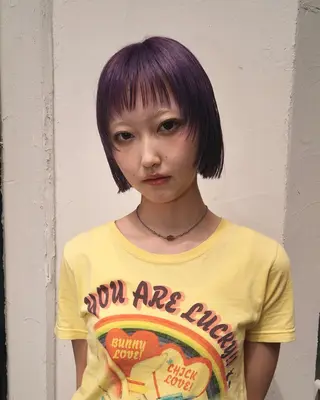 ショート カラー デザイン/レイヤー Kaito🐩/栄のヘアスタイル