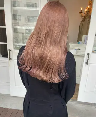 カラー Ria🌙*ﾟ 艶カラーのヘアスタイル