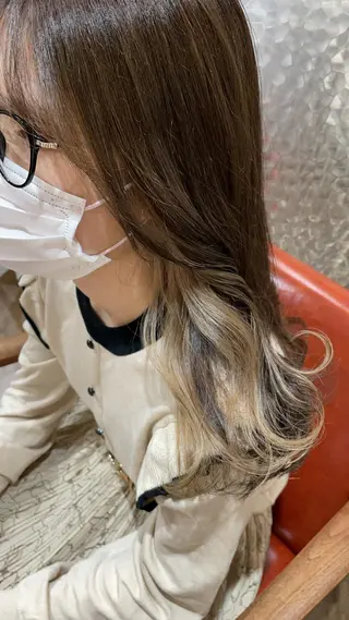 カラー newi梅田🫧韓国 ヘア🫧sakiのヘアスタイル