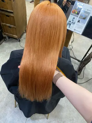 ロング カラー ヘアアレンジ ボブ /ニュアンス/ satomi🧸💖のヘアスタイル