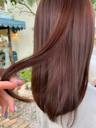 ロング モデル募集🌷/ 艶カラー/大谷李緒奈のヘアスタイル