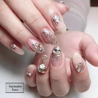 ロング ネイル ☺︎山部 志麻☺︎のネイルデザイン