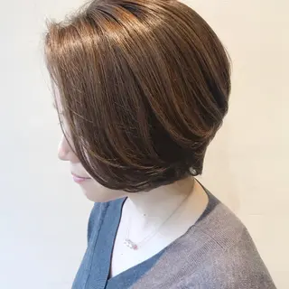 ショート カラー ヘアアレンジ SALOWIN銀座VORT所属・小林 佳祐のヘアスタイル