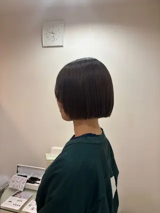 ショート はるか/阪急茨木/髪 質改善/透明感カラーのヘアスタイル