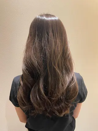 ロング カラー 骨格診断/似合わせ カットあさみななこのヘアスタイル